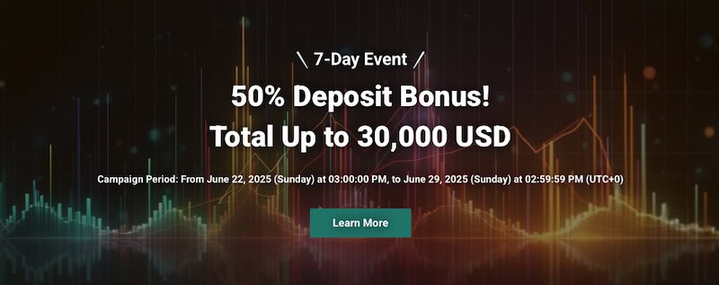 MIDORI FX Announces Limited-Time 50% Deposit Bonus Campaign for Traders